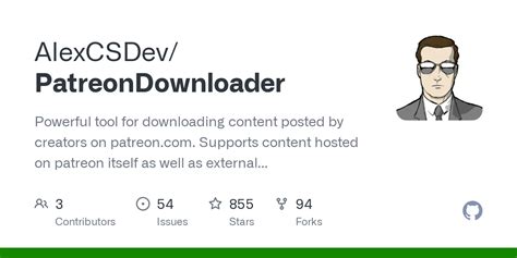 download from patreon|alexcsdev patreondownloader.